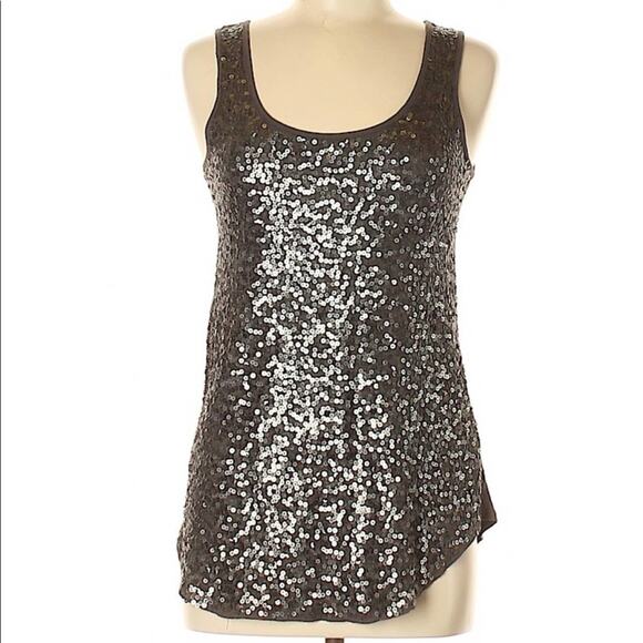 VIVIENNE TAM Sequin Tank - Picture 1 of 3